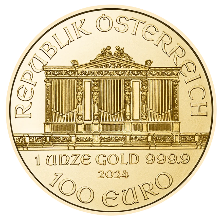 Austrian Gold Philharmonic coin we buy