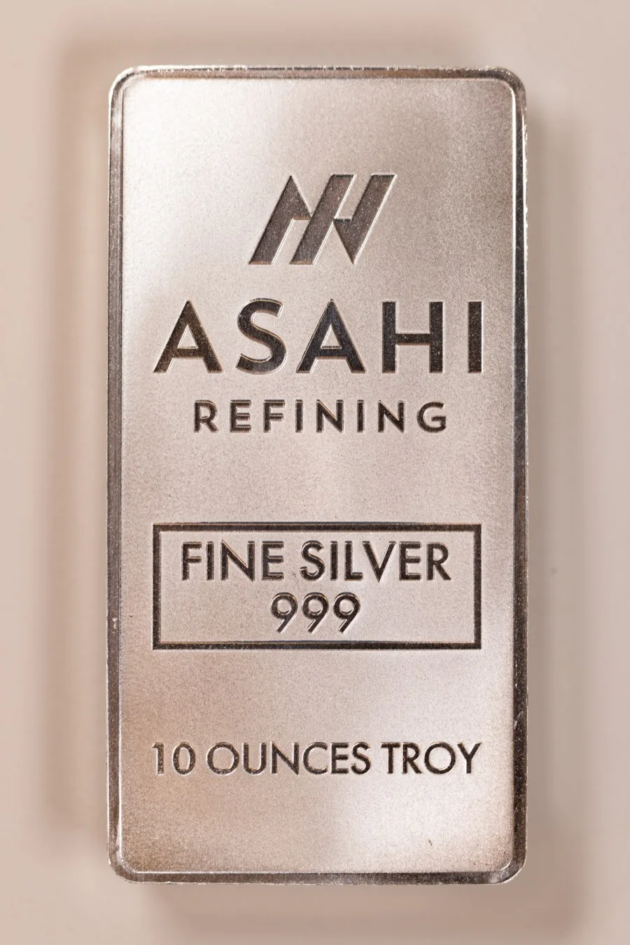Ten ounce fine silver bar we buy