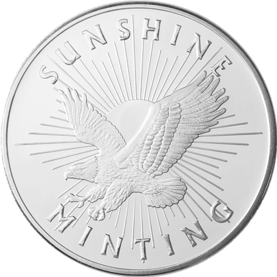 One ounce silver round we buy