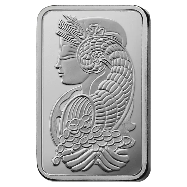 Palladium bullion.