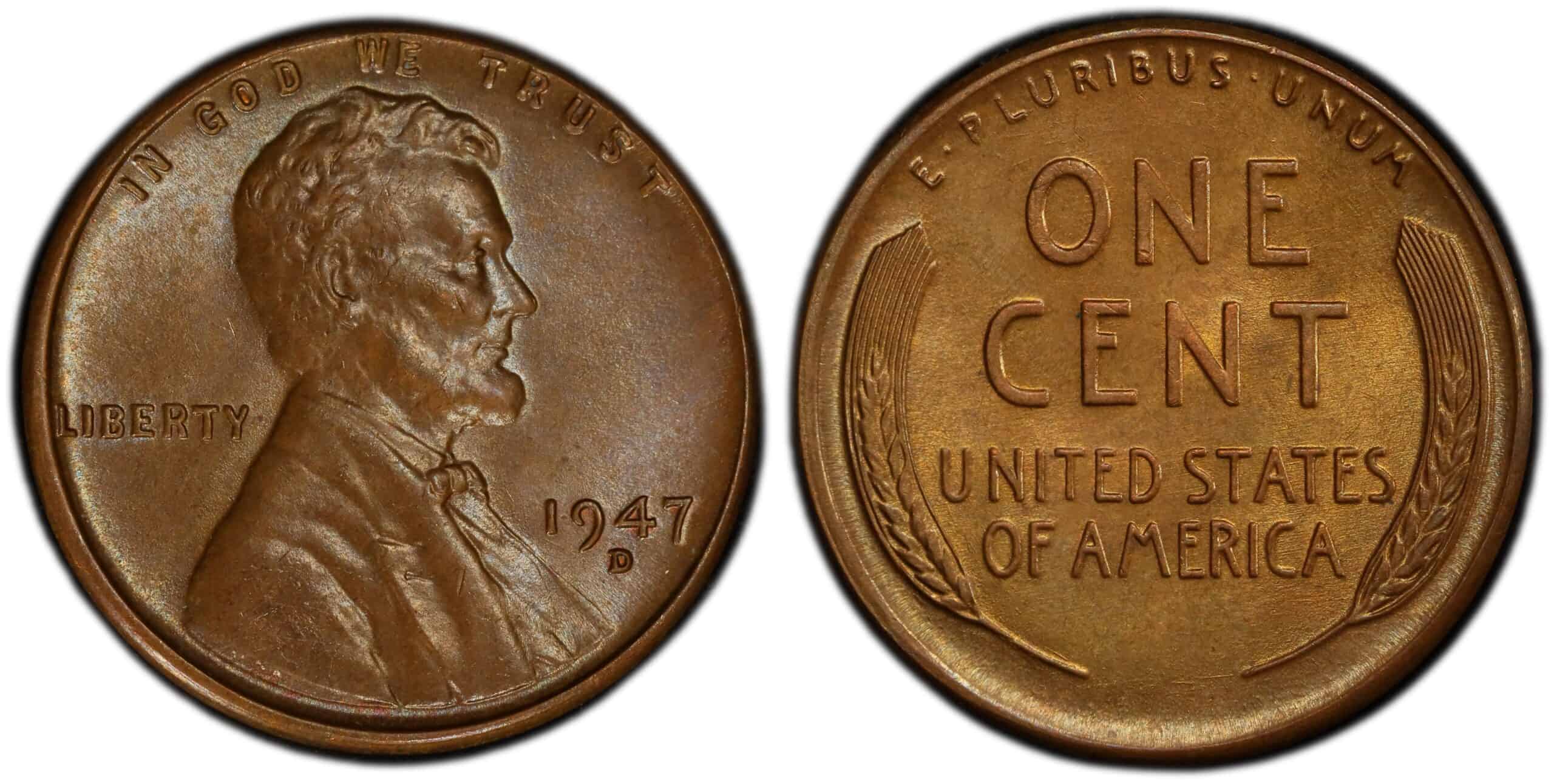 1947, Lincoln Wheat Cent: The Postwar Bronze Return to Original Alloy