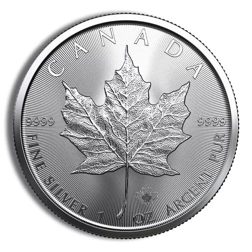 1 oz Silver Canadian Maple Leaf (Random Year)