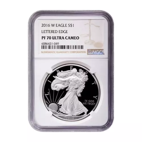 2016-W Proof Silver Eagle 30th Anniv NGC PF70