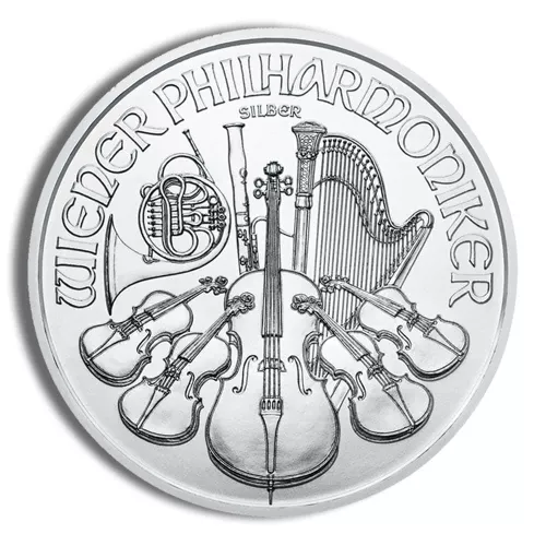 1 oz Austrian Philharmonic Silver (Random Year)