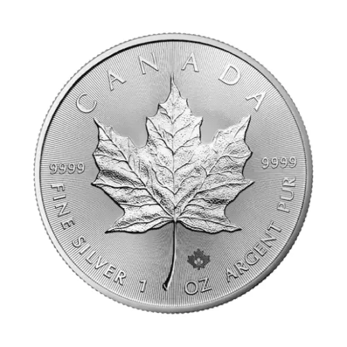 1 oz Canadian Maple Leaf Silver 2020