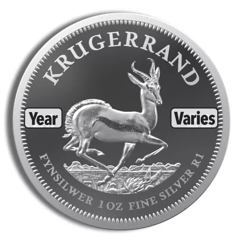 1 Oz Silver Krugerrand (Random Year)