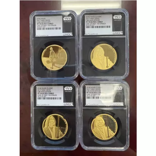 2017 Star Wars Niue PF70 Ultra Cameo One of First 150 Struck