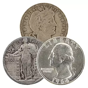 $1 Face 90% Silver Quarters Pre 1965 – image 2