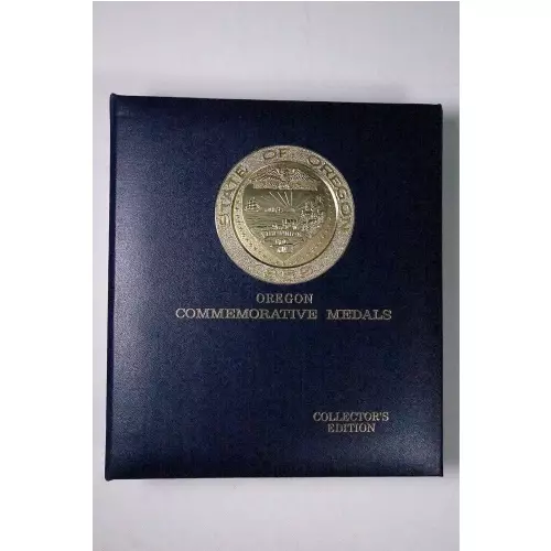 50-piece Medallic History of Oregon .999 silver set