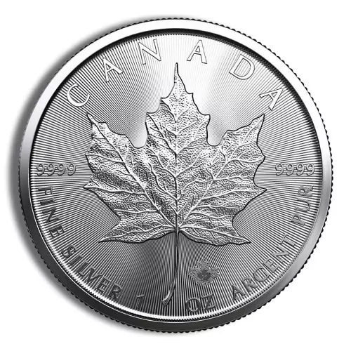 1 oz Silver Canadian Maple Leaf (Random Year)