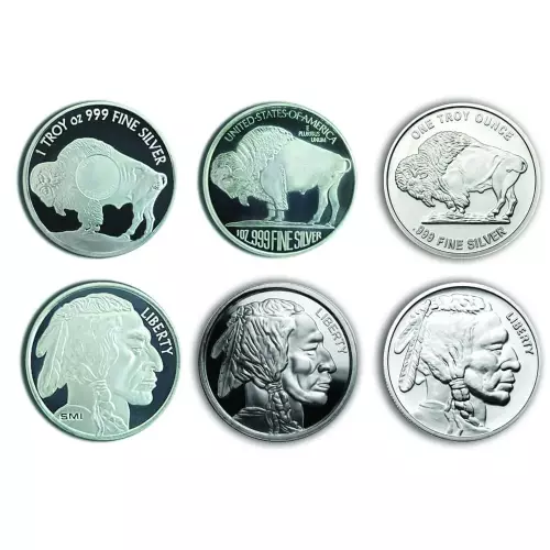 1 oz Silver Buffalo Round