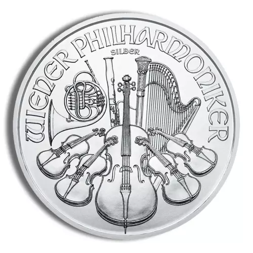 1 oz Austrian Philharmonic Silver (Random Year)