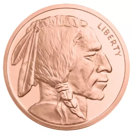 5 oz Copper Buffalo Round