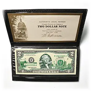 Oregon World Reserve Monetary Exchange Two Dollar Note Folio – image 1