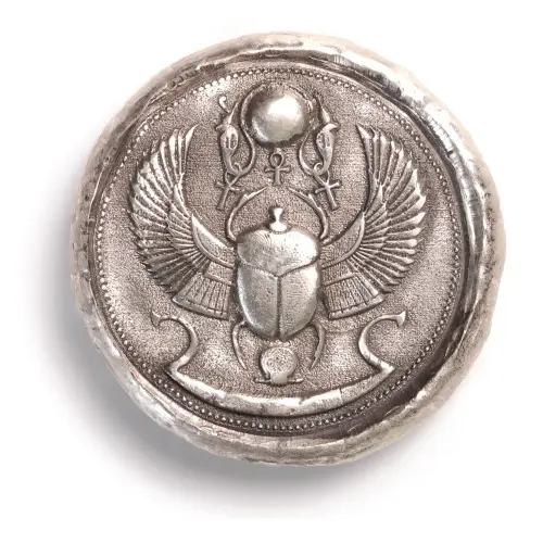 1 oz MK Barz Stamped Silver Round/Bar (Random Design)