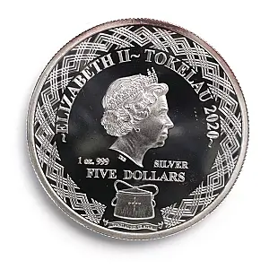 2020 Tokelau Flying Fish 1 oz Silver Coin – image 2