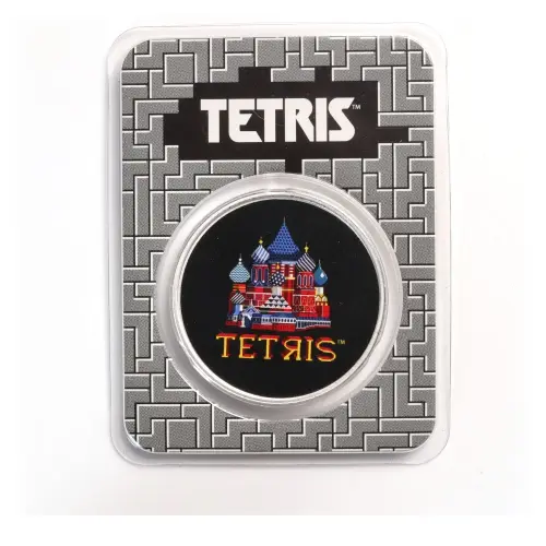 2021 Niue Tetris St. Basil's Cathedral 1 oz Silver Coin