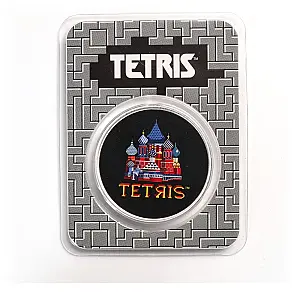 2021 Niue Tetris St. Basil's Cathedral 1 oz Silver Coin – image 1