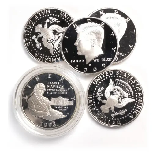 90% Silver Proof Half Dollars (Random Year)