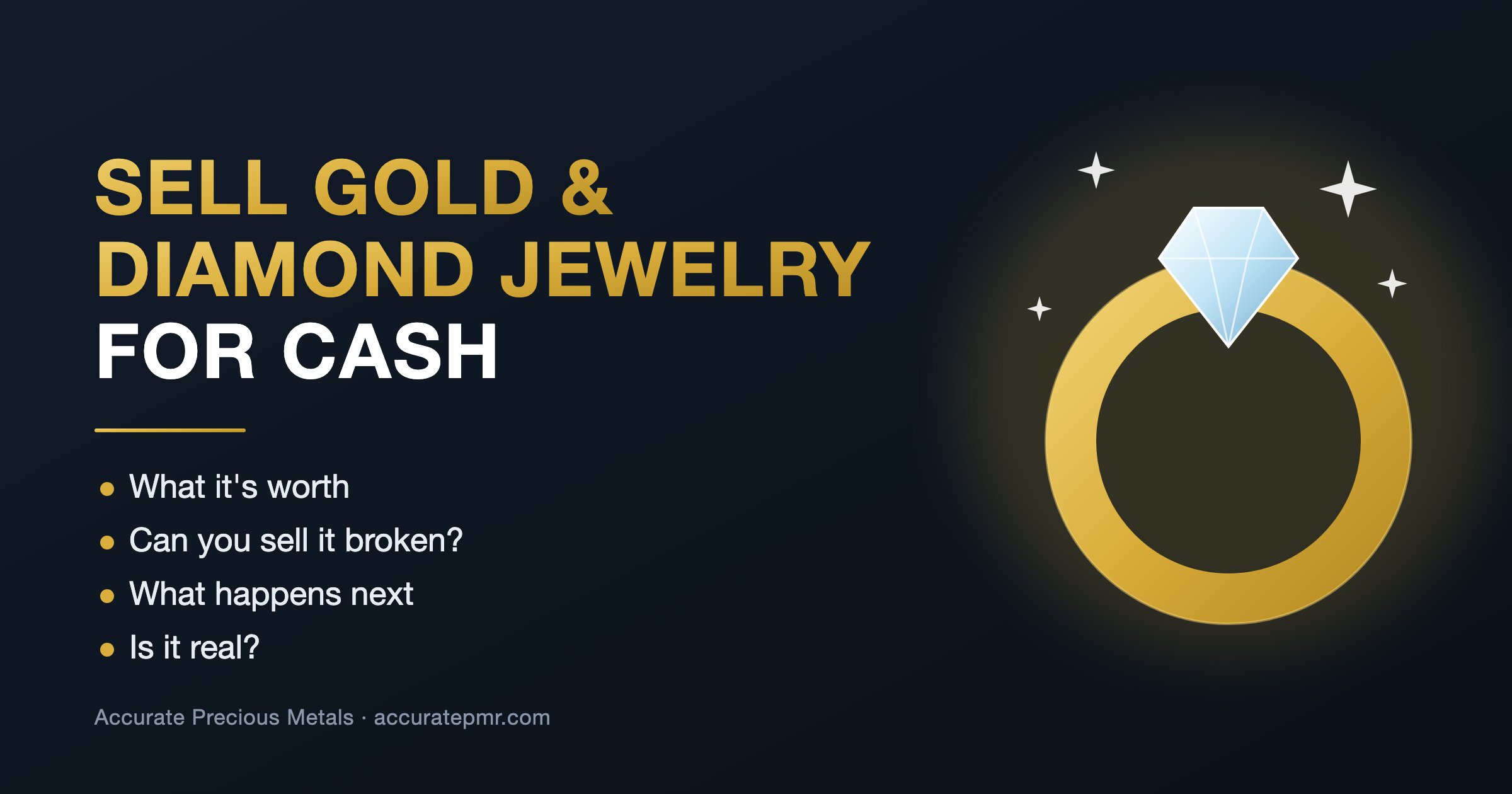 Get Cash: Best Place to Sell Your Gold & Diamond Jewelry