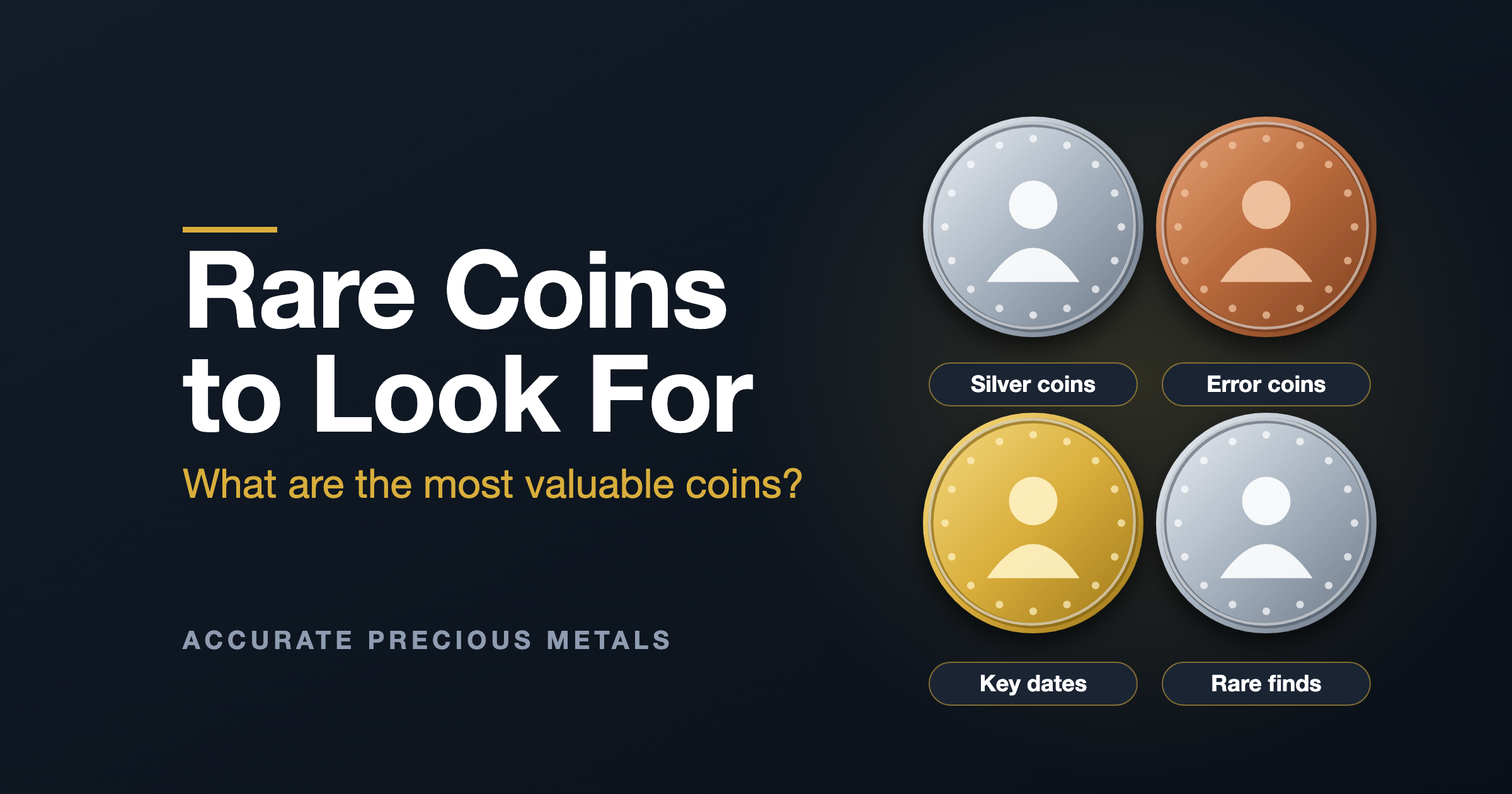 Rare Coins to Look For - What are Some Valuable Coins?