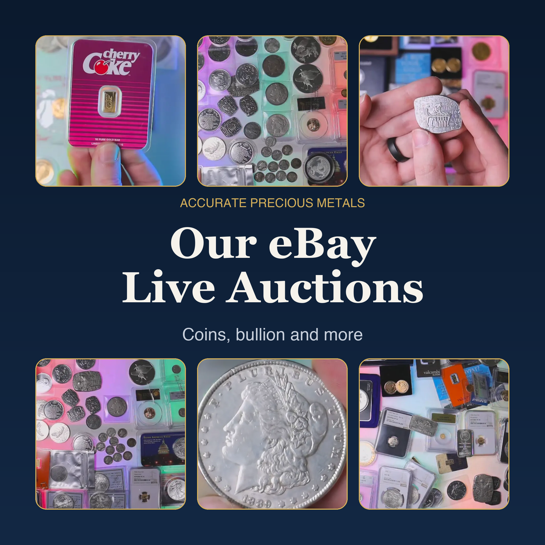 US Coin Auction on eBay - Online Auction with Rare Coins and Bullion at Accurate Precious Metals