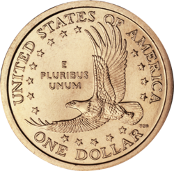 sacagawea dollar back