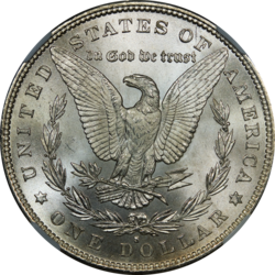 morgan dollar back