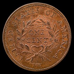 wreath cent back