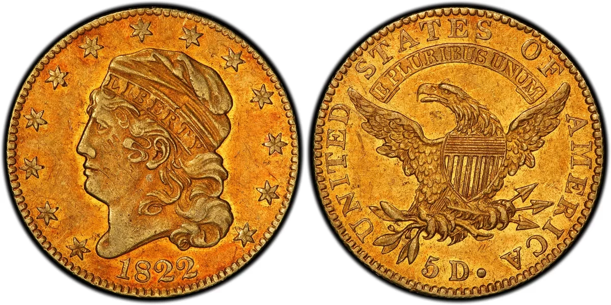 What Makes the 1822 Capped Head Half Eagle Worth So Much Today?