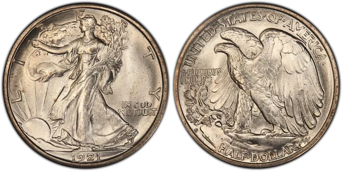 Why the 1921-D Walking Liberty Half Dollar Is the Hardest to Find