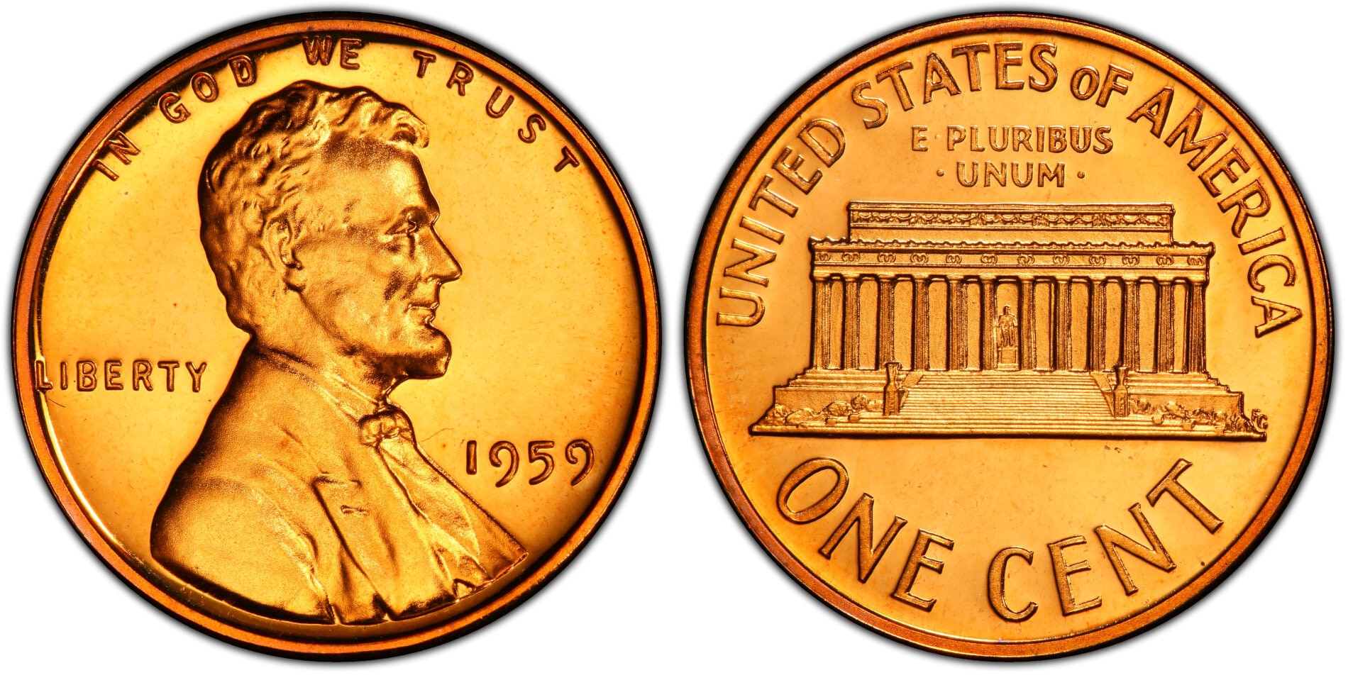 lincoln memorial penny