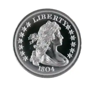 2 oz Silver Round – 1804 Draped Bust Dollar Proof Coin