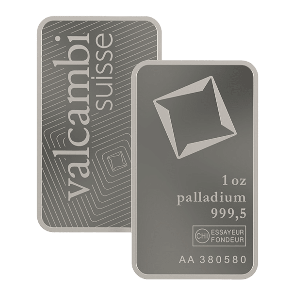 Palladium bars | accurate precious metals