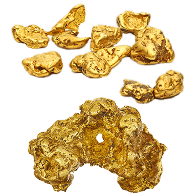 We buy gold nuggets