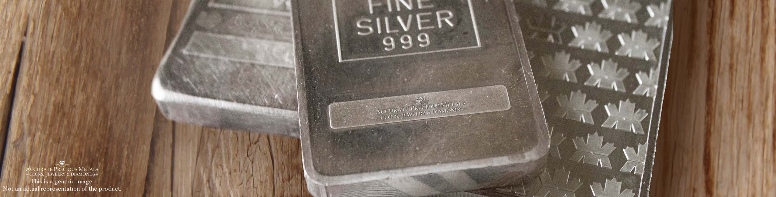 High-quality silver bar showcasing the purity of .999 fine silver - a secure asset for investors.