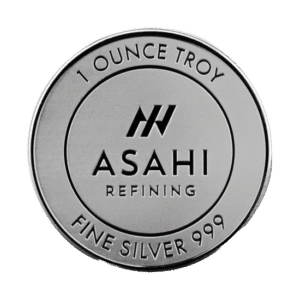 1 Oz Asahi Mint Silver Round