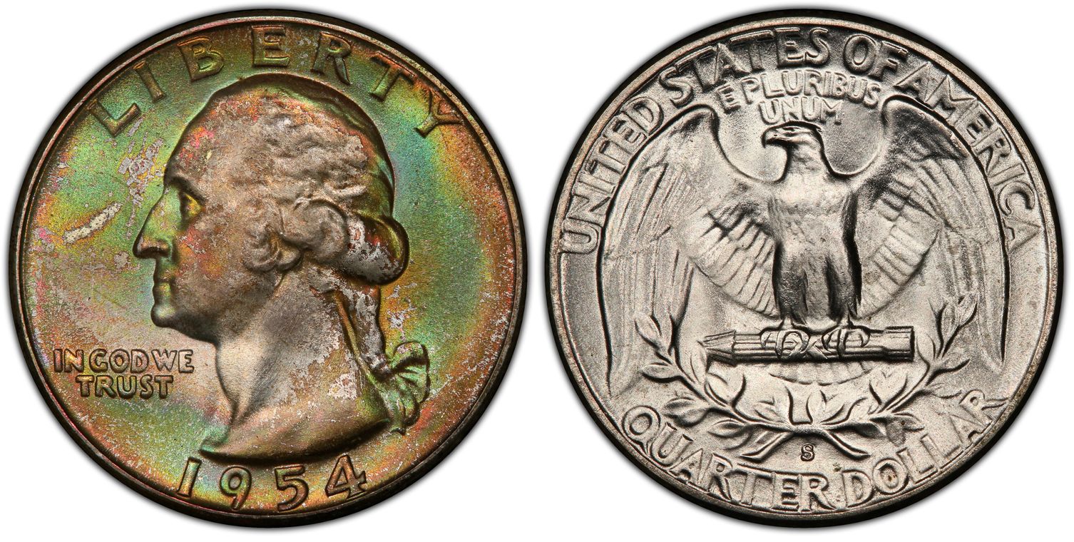1954 s minted quarter | accurate precious metals 1954-s minted quarter