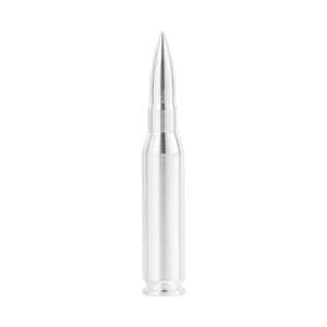 10 oz Silver .50 Caliber Bullet Replica