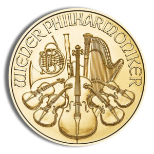 1/2 oz Philharmonic Gold Coin (Random Year)