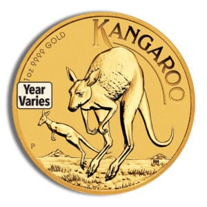 1 oz Gold Kangaroo Coin (Random Year)