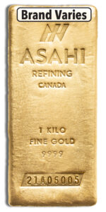 1 kilo Gold Bar (Various Mint)