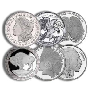 1 oz Silver Round (Various Mint)