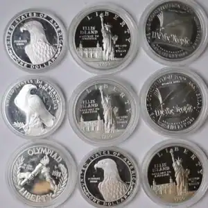 Various U.S. Mint $1 Silver Commemorative Coins